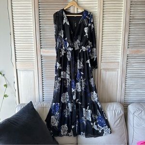 City chic floral dress
